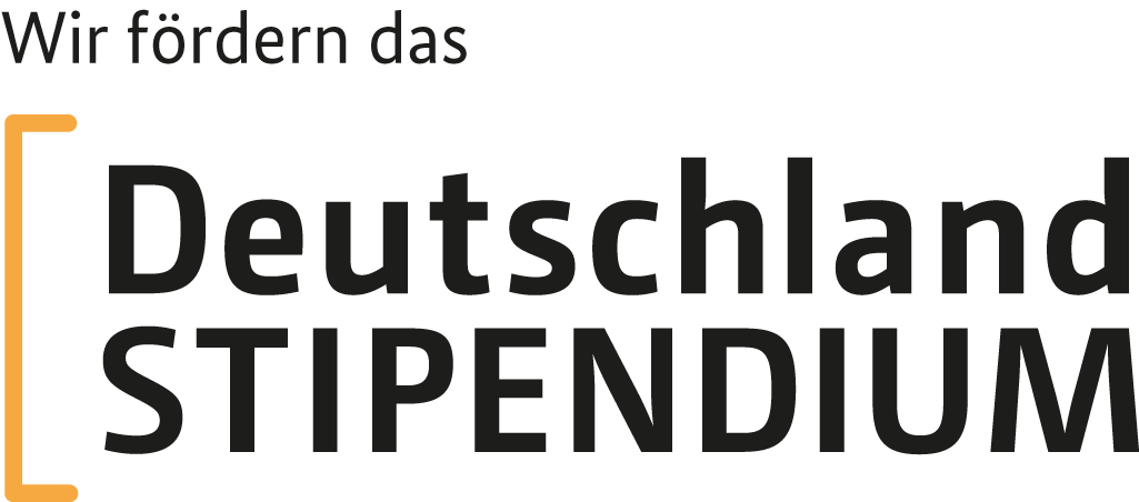 Logo Deutschlandstipendium Wir fördern das